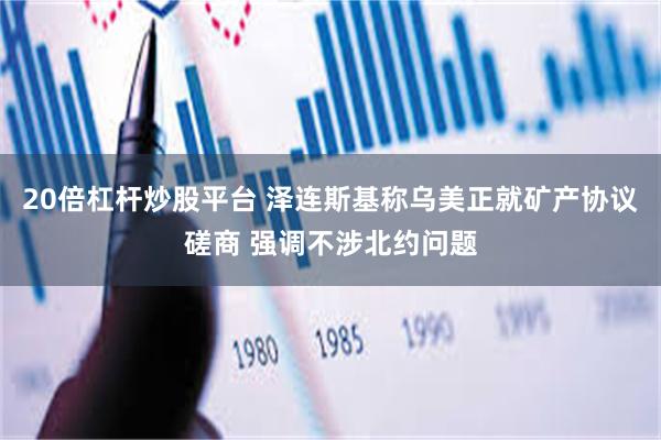 20倍杠杆炒股平台 泽连斯基称乌美正就矿产协议磋商 强调不涉北约问题
