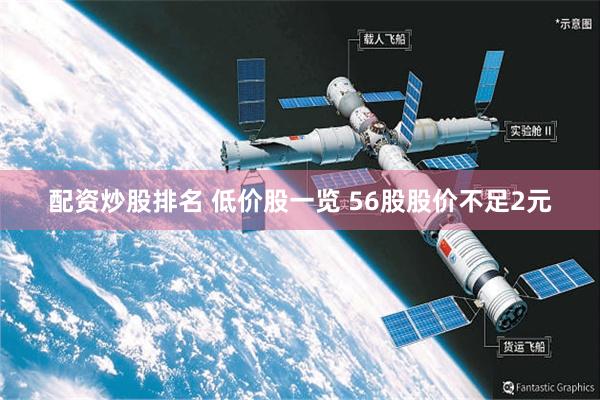 配资炒股排名 低价股一览 56股股价不足2元